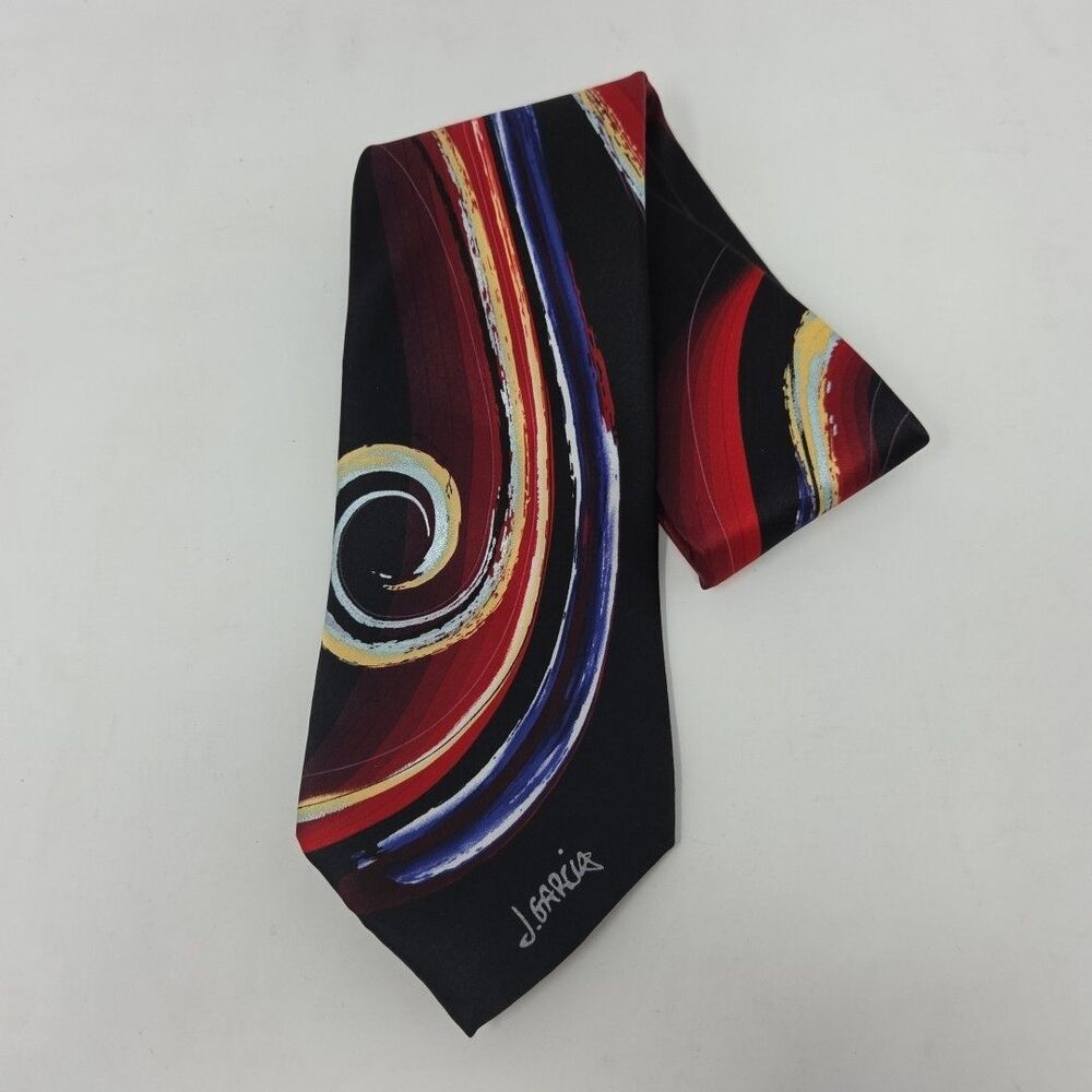 JERRY GARCIA Men's Tie Butterfly Study Watercolor Collection
